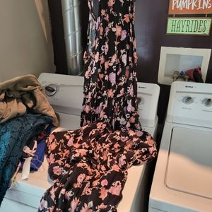 Jumper, it's flowy in the legs and has a tie choker type neck line (bad photo)